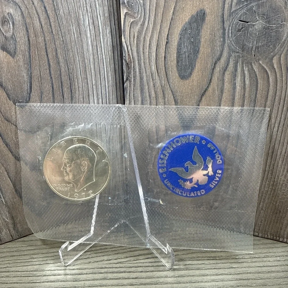 Uncirculated 1972‎ S Silver Eisenhower Dollar 